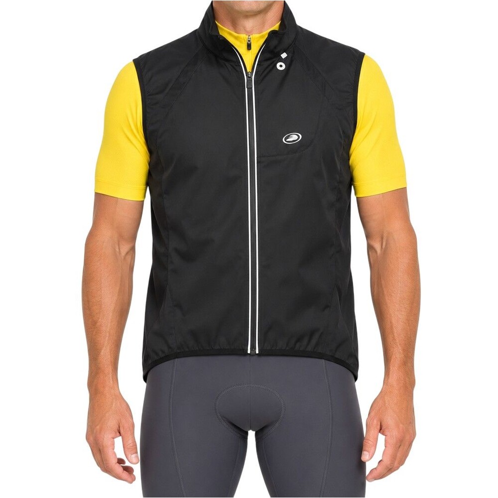 Performance Elite Cycling Vest Mens Medium Core-Warming  High-Visibility Pockets